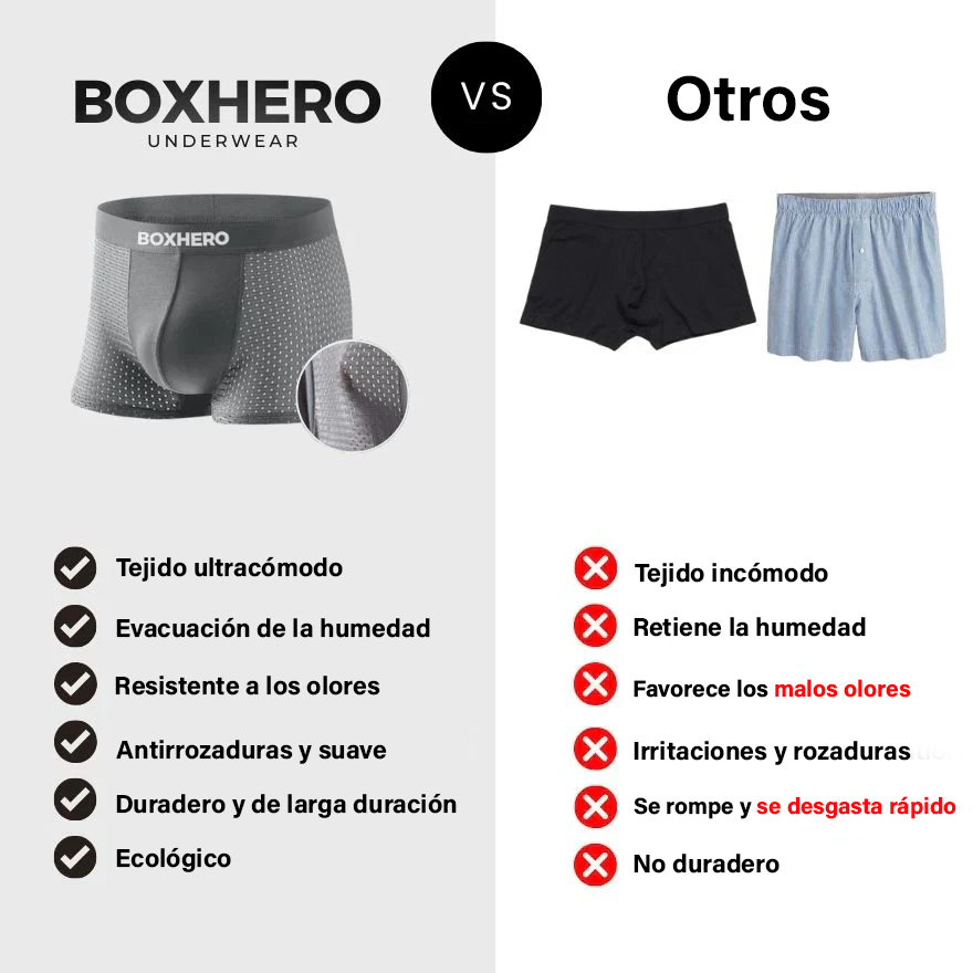 Boxers reinventados: comodidad sostenible en movimiento